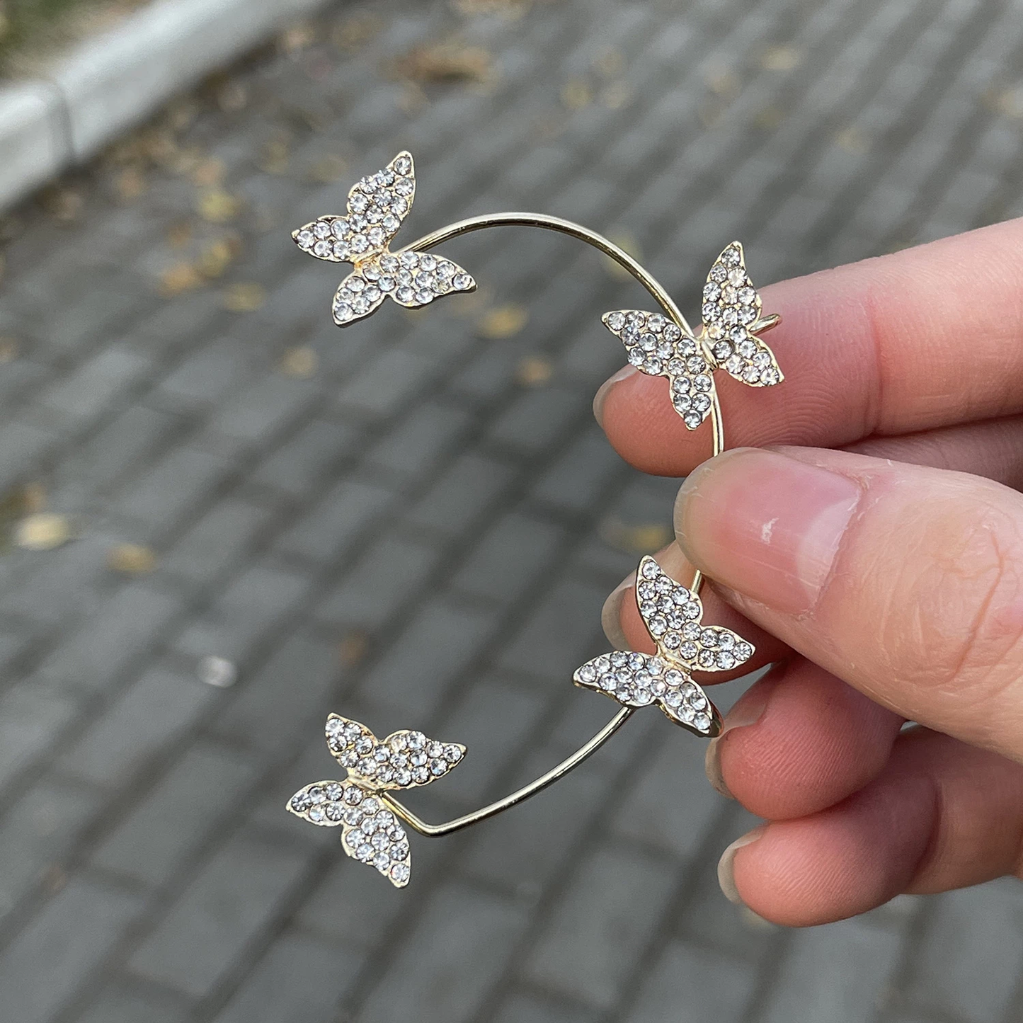 Butterfly Ear cuff ( Buy 1 Get 1 Free )